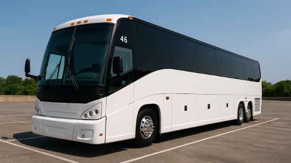 Exterior of Sacramento Party Bus Company's 40 Passenger Party Bus in Sacramento