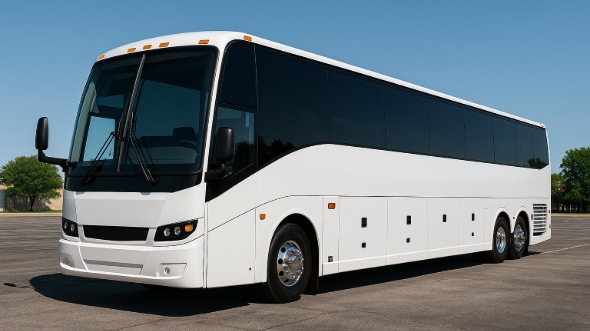 Exterior of Carmichael Party Bus Company's 50 Passenger Party Bus in Carmichael