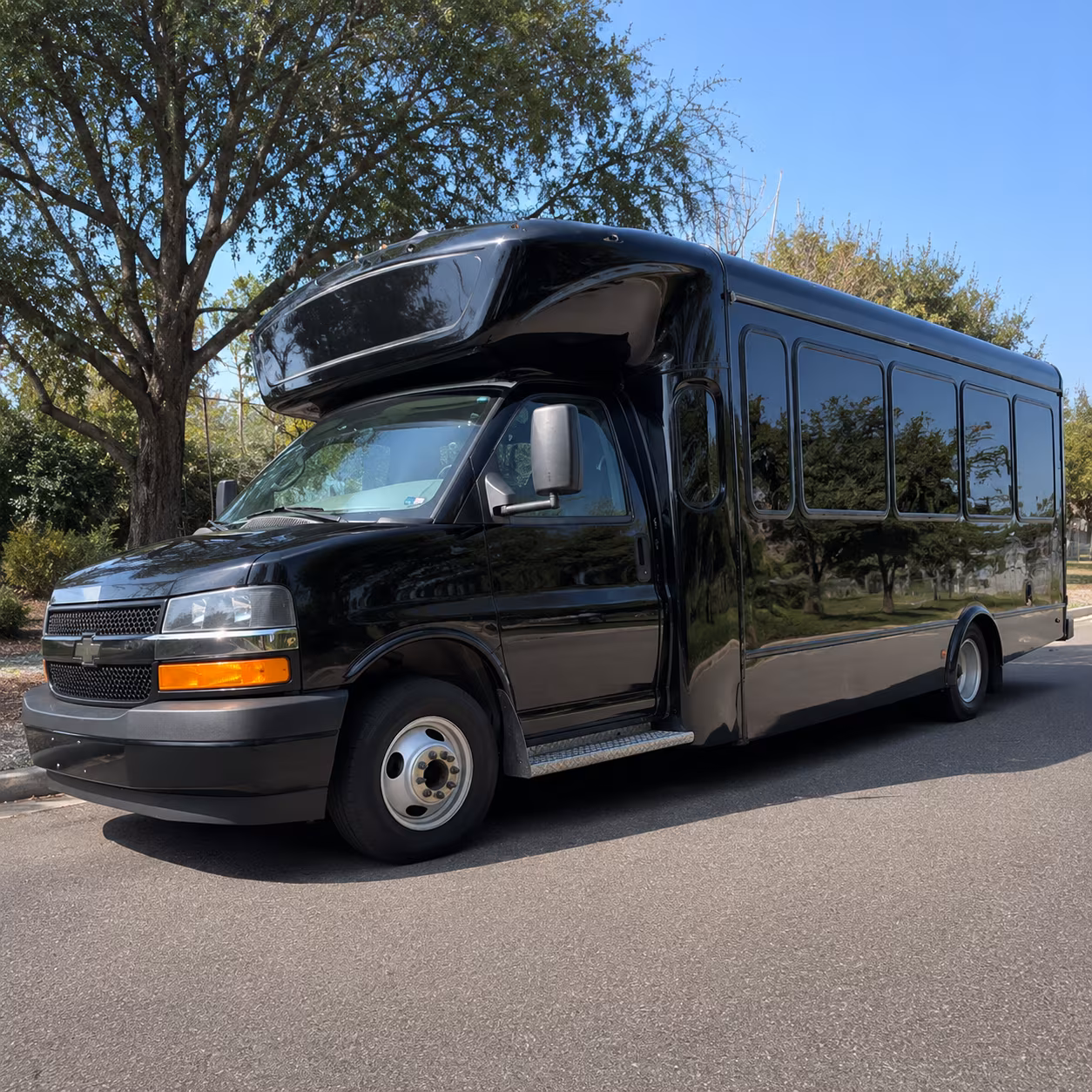 15 Passenger Party Bus Exterior