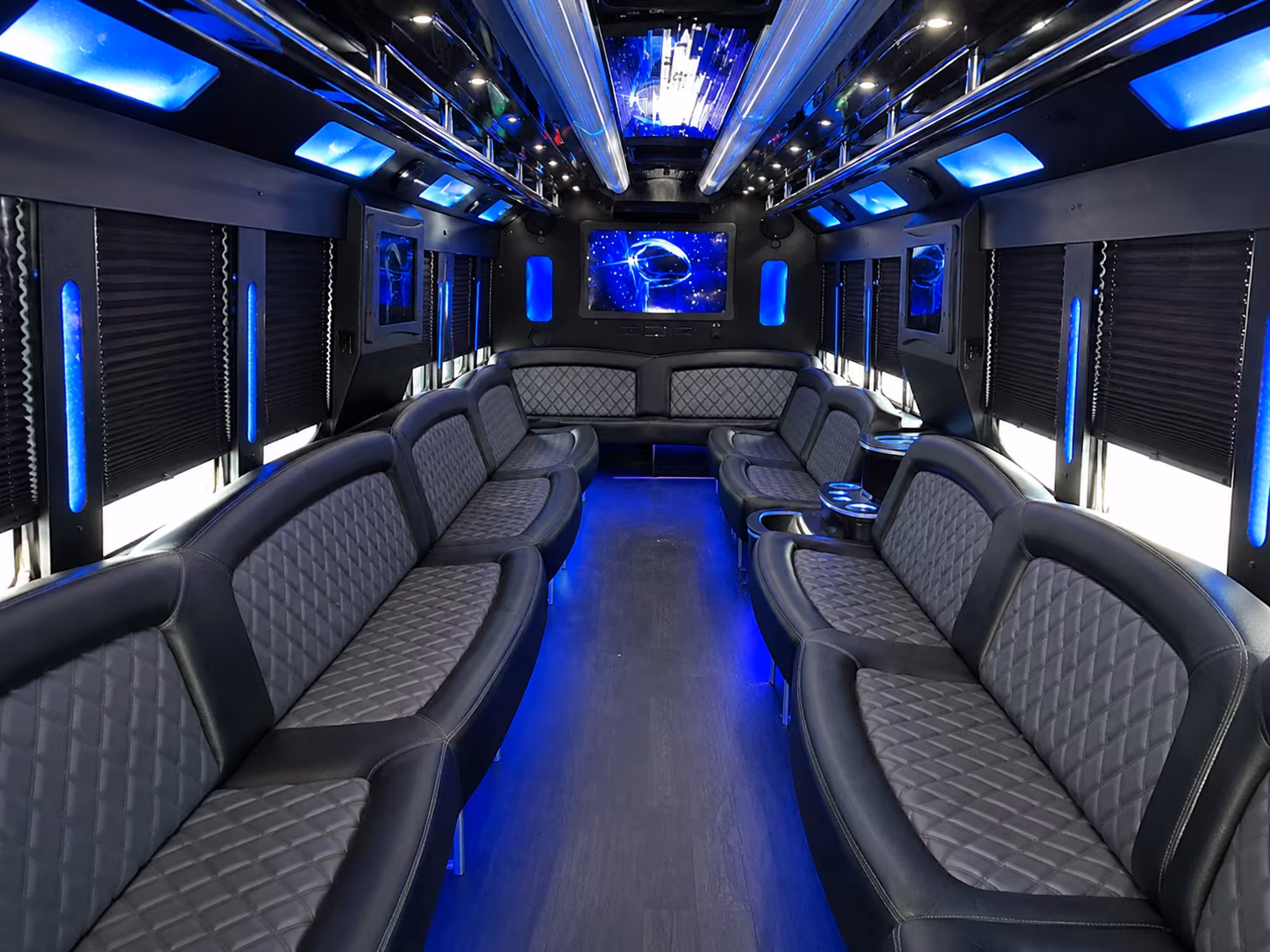 Sacramento Prom & Homecoming Transportation onboard seating
