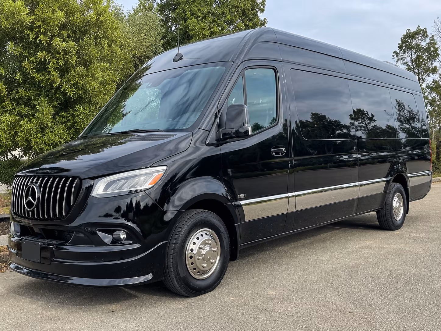 Sacramento School Event Transportation party bus interior